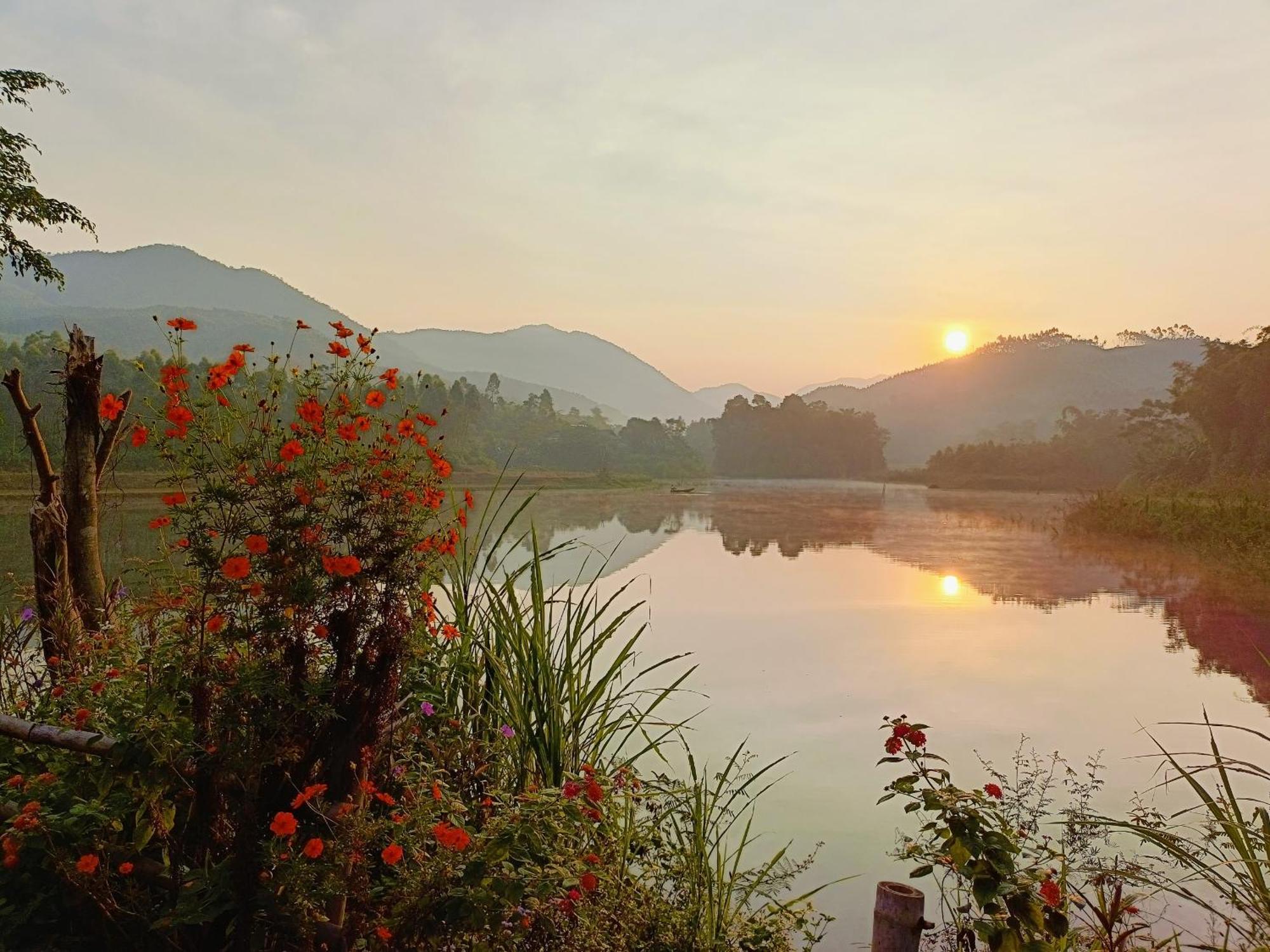 Giangtien Homestay-Vulinh Farmstay-Bungalow Yen Binh Eksteriør bilde