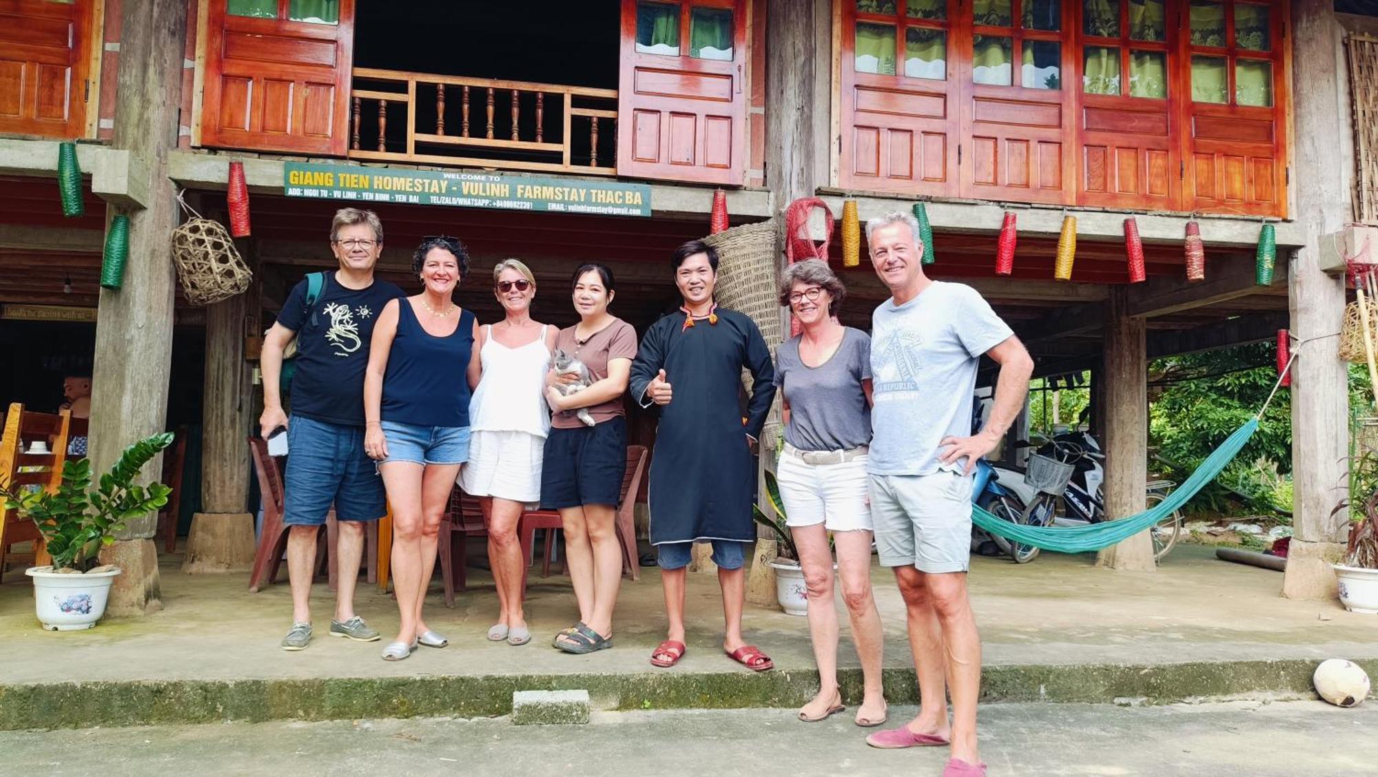 Giangtien Homestay-Vulinh Farmstay-Bungalow Yen Binh Eksteriør bilde