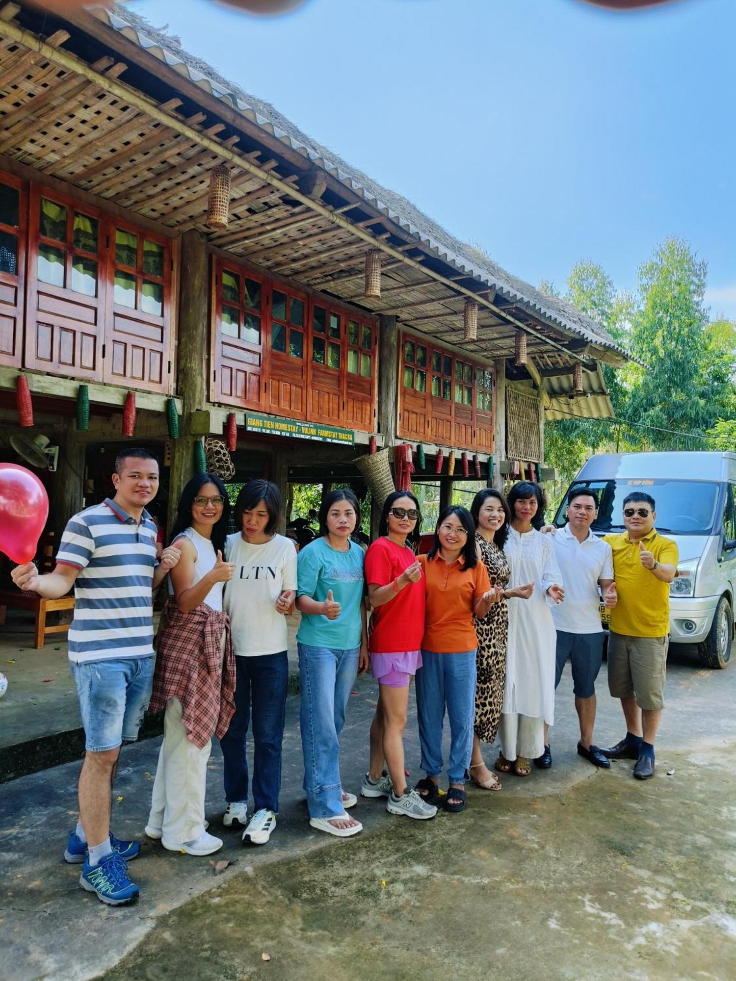 Giangtien Homestay-Vulinh Farmstay-Bungalow Yen Binh Eksteriør bilde