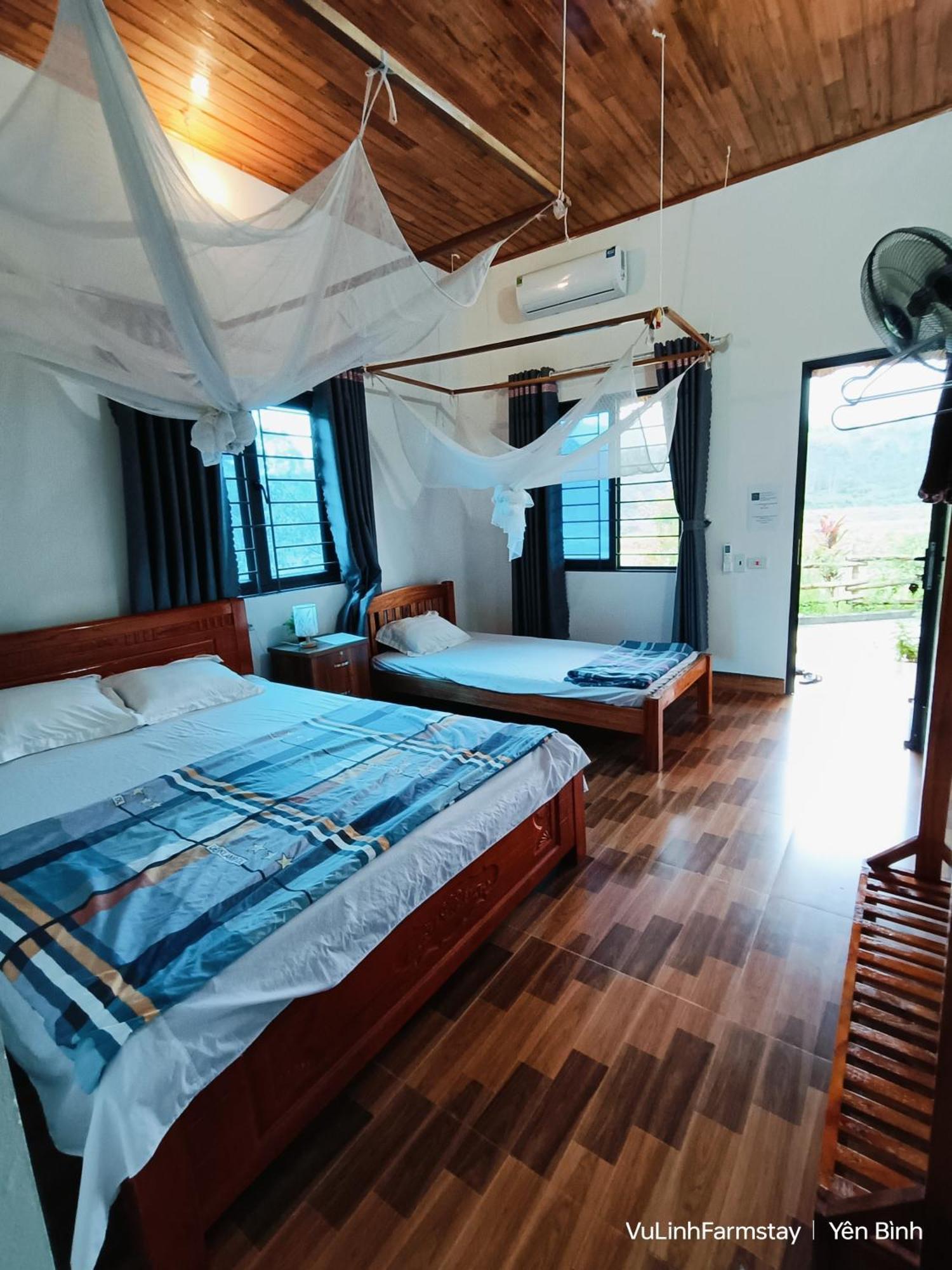 Giangtien Homestay-Vulinh Farmstay-Bungalow Yen Binh Eksteriør bilde