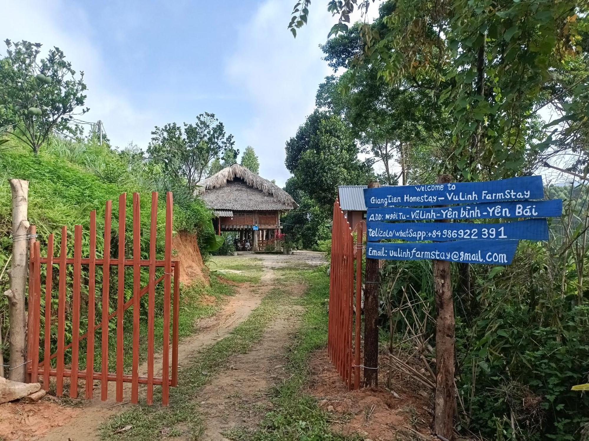 Giangtien Homestay-Vulinh Farmstay-Bungalow Yen Binh Eksteriør bilde