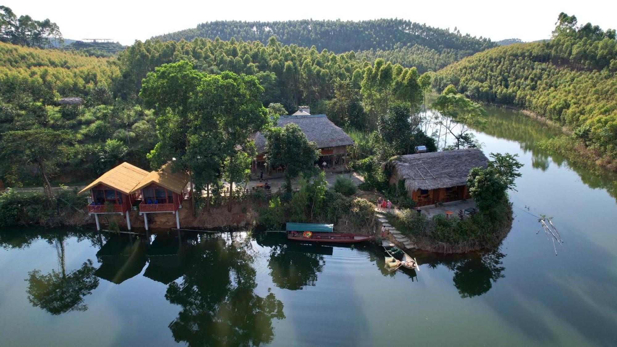 Giangtien Homestay-Vulinh Farmstay-Bungalow Yen Binh Eksteriør bilde